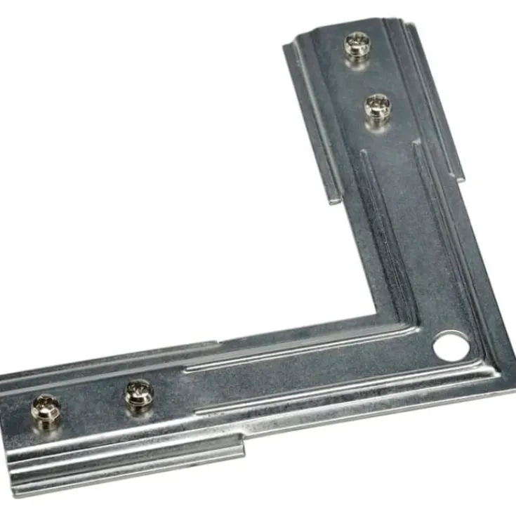 New holder til vinkelstykke for sømskinne for indbygning Strømskinner