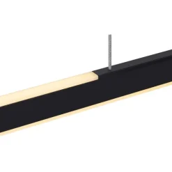 Outlet One Linear langbordspendel, sort, 140 cm Slv