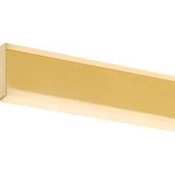 Clearance One Linear væglampe, messing, 50 cm Væglamper|Slv