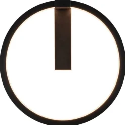 Outlet One væglampe, sort, Ø40 cm Væglamper|Slv