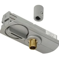New pendeladaptor med udvendigt M10 gevind, grå Slv