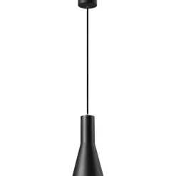 Outlet Phelia pendel, sort/guld, Ø13 cm Slv