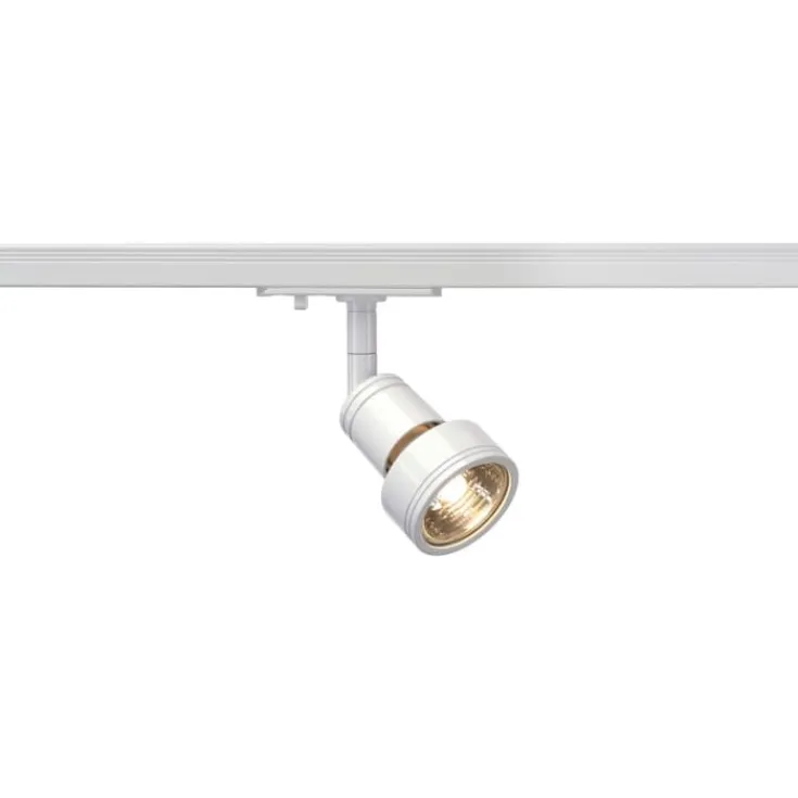 New Puri 1 spot til 1F strømskinne, GU10, hvid Skinnespots|Slv