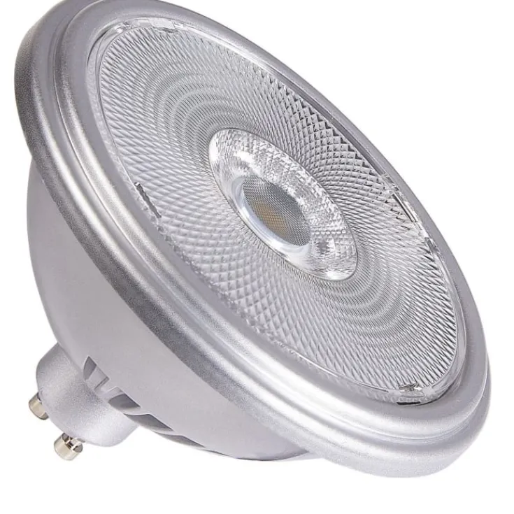 Hot QPAR111 GU10 spotpære, 2700K, 12,5W Slv