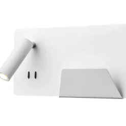 Outlet Somnila USB væglampe, hvid, Slv