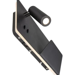 Discount Somnila USB væglampe, sort, Slv