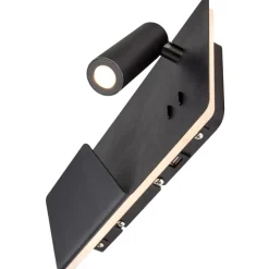Hot Somnila USB væglampe, sort, Slv