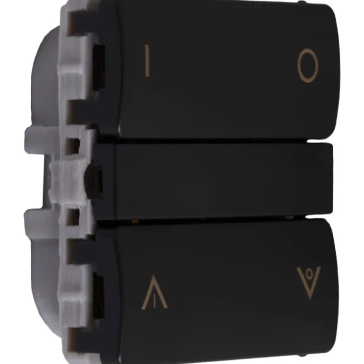Clearance Zigbee batteritryk til LK Fuga, op/ned, grå Lysdæmpere