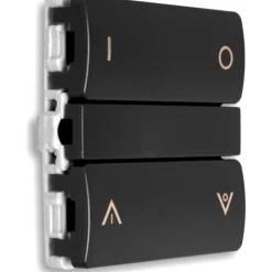 Best Zigbee batteritryk til LK Fuga, tænd/sluk og op/ned tangenter, koks Lysdæmpere