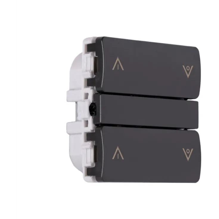 Zigbee batteritryk til LK Fuga, tænd/sluk og op/ned, grå Lysdæmpere