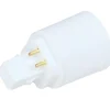 Discount Sokkeladapter fra G24Q til E27 Fatninger & Fatningssæt