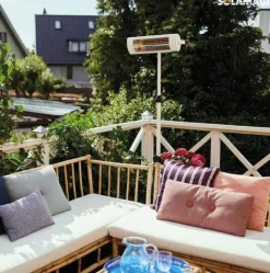 Eco+ Pro Arc terrassevarmer 2000W, Terrassevarmere|Solamagic