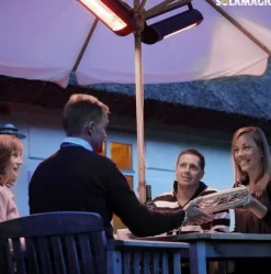 Eco+ Pro Arc terrassevarmer 2000W, Terrassevarmere|Solamagic