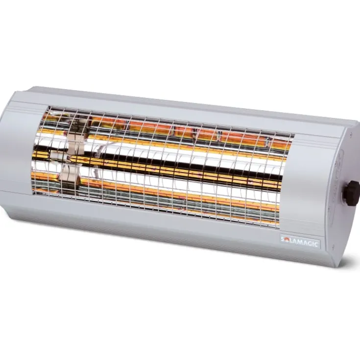 Hot Eco+ Pro terrassevarmer 2000W, lysegrå Terrassevarmere|Solamagic