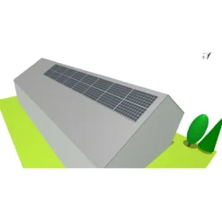Hot Solcelle pakkeløsning til eternit tag, 6,48kWp Solcelleanlæg