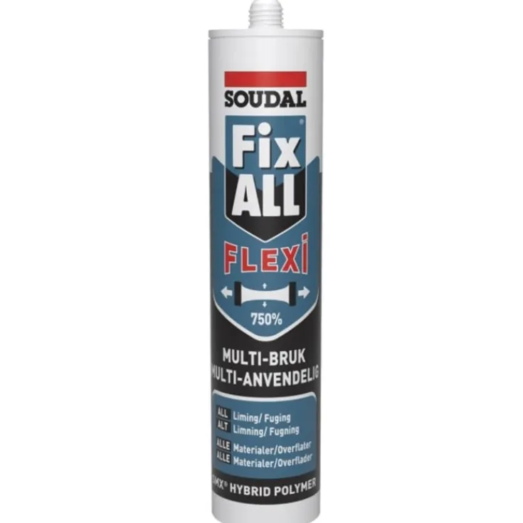Discount Fix All fleksibel lim/fugemasse 290 ml, Fuge & Lim