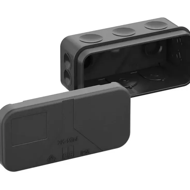 Discount 2K Mini membrandåse, 89x43x38 mm, Samledåser