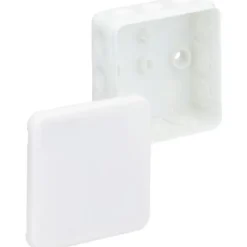Online membrandåse, hvid, 85x85x37 mm Samledåser