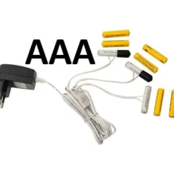 Discount AAA erstatningsbatterier, 3 stk. Batterier