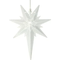 Discount Betlehem julestjerne med lys, 25 cm, Julestjerner Med Lys