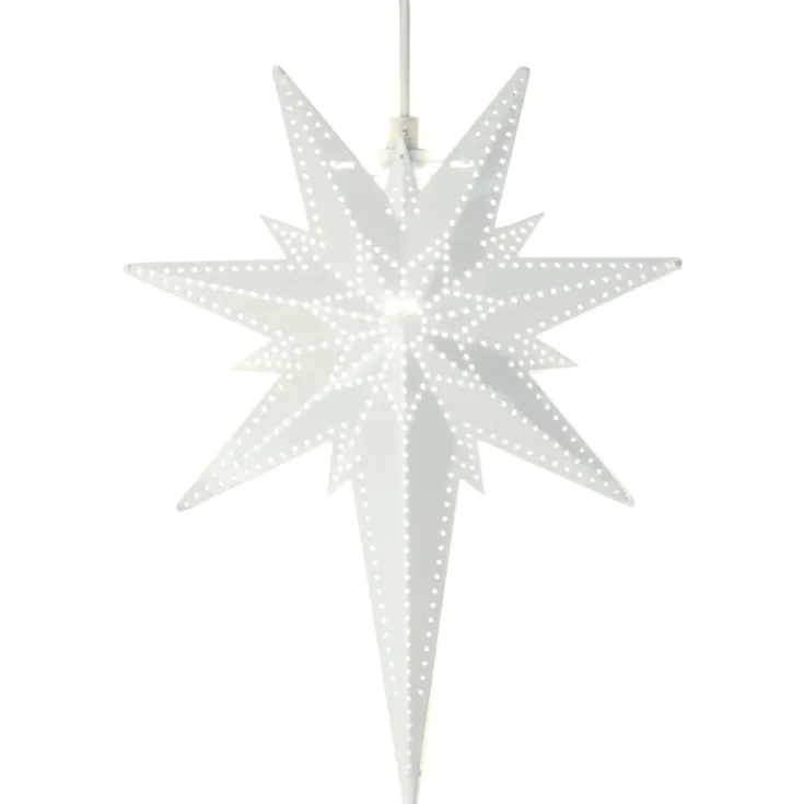 Discount Betlehem julestjerne med lys, 25 cm, Julestjerner Med Lys