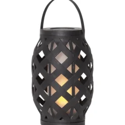 Online Flame batteri lanterne, H23 cm, sort Udendørs Bordlamper