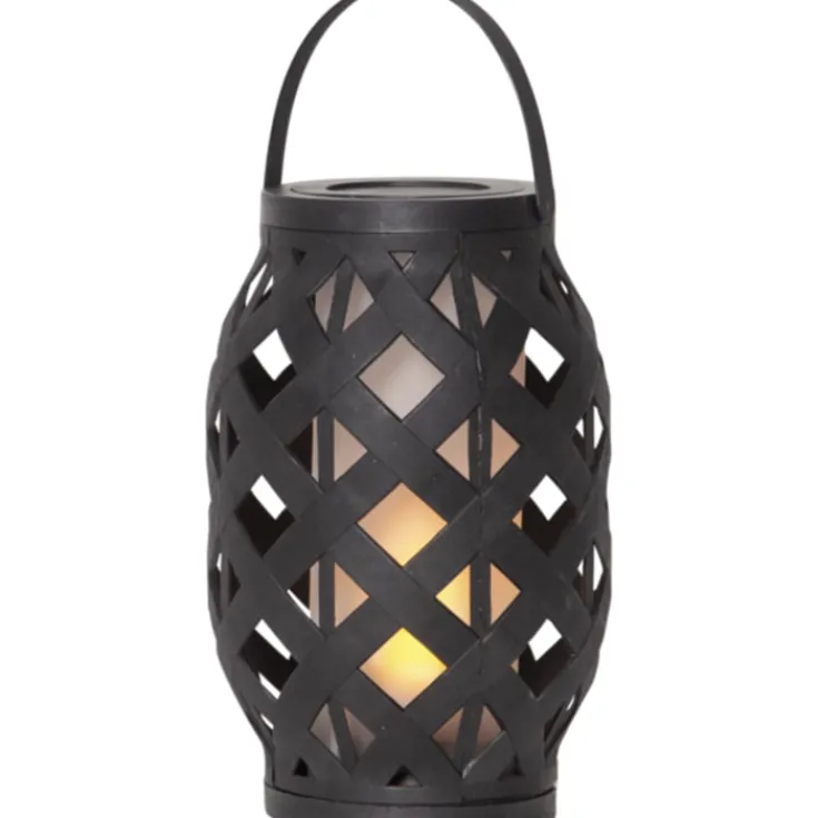 Online Flame batteri lanterne, H23 cm, sort Udendørs Bordlamper