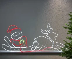 julemand i kane med lys Julepynt Med Lys