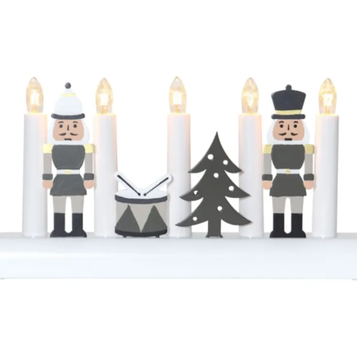 Sale Julia julelysestage med nøddeknækker Julepynt Med Lys