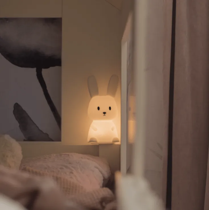 Kanin børnelampe Natlamper