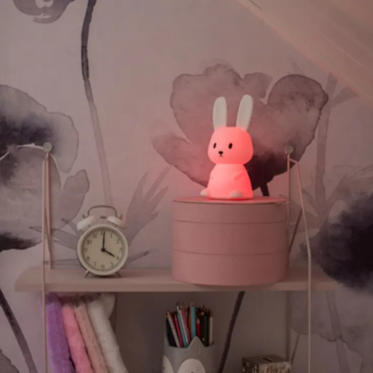 Kanin børnelampe Natlamper