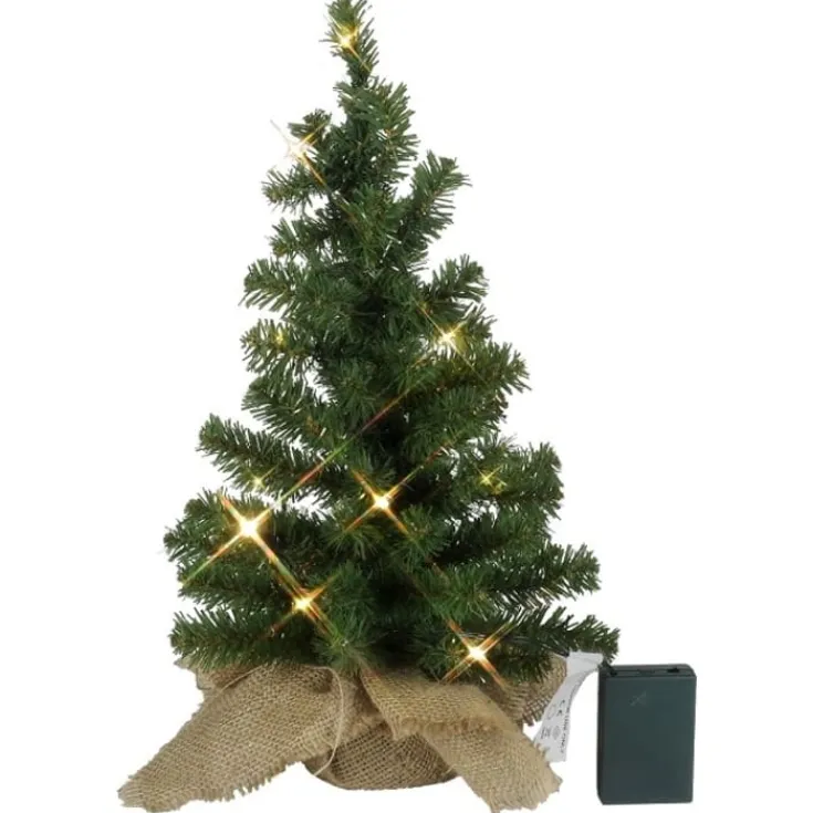 Sale Toppy kunstigt juletræ med lys, 40 cm Kunstige Juletræer