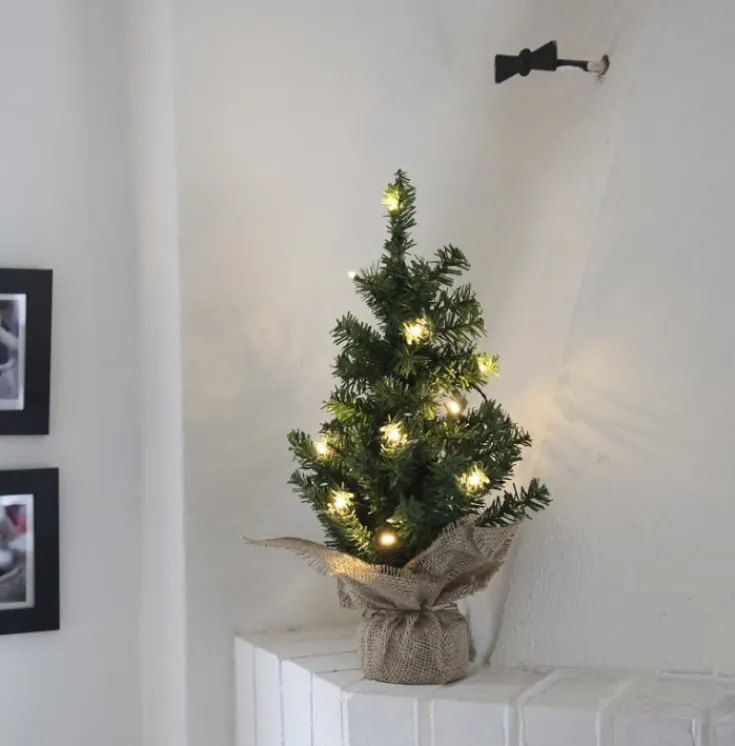 Sale Toppy kunstigt juletræ med lys, 40 cm Kunstige Juletræer