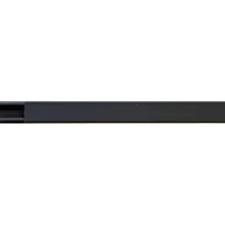Clearance 24 stk E-line minikanal m/ tape 2 meter sort, Kabelkanaler
