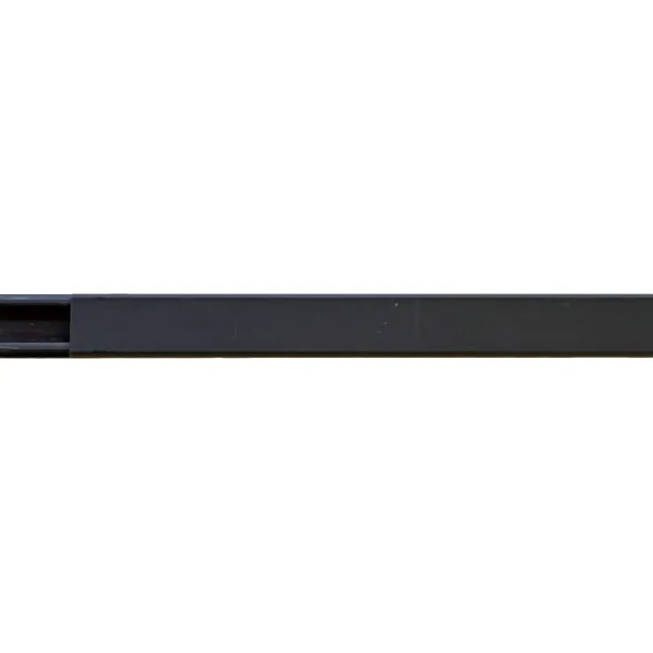 Clearance 24 stk E-line minikanal m/ tape 2 meter sort, Kabelkanaler