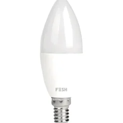 Sale 6 stk Fesh Smart E14 kertepære, 2700-6500K, 5W Lyskilder