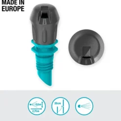 Clearance 6 stk micro-drip finregndyse smal, enkelt Vandingssystemer