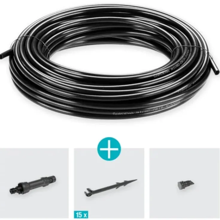 Discount 4 stk micro-drip 15 m2 Vandingssystemer