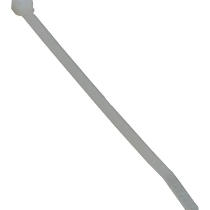 Outlet 100 stk Kabelstrips 4,8 x 200 mm, klar Kabelstrips