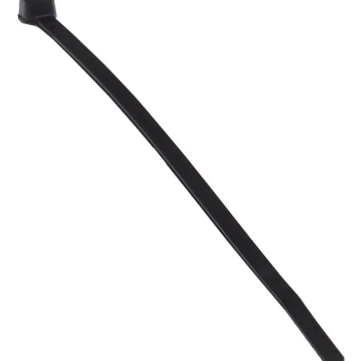 100 stk Kabelstrips , sort Kabelstrips