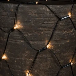 Outlet 6 stk udendørs lysnet, 250 varm hvide lys, 100 x 250 cm Udendørs Julelys