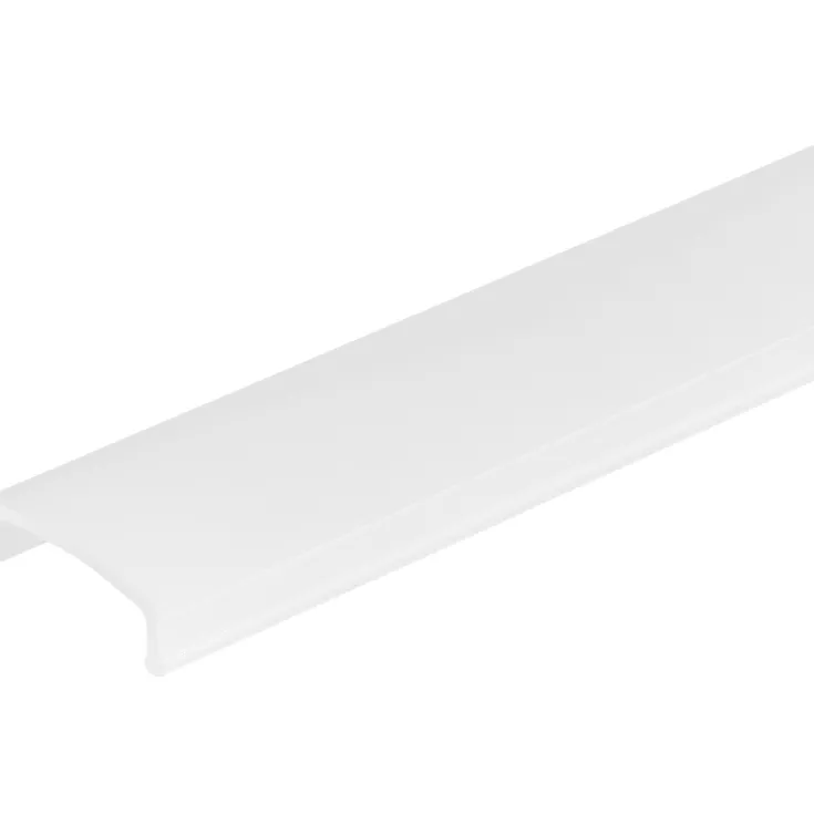 Sale 25 stk dækskinne til medium aluprofil 3, speciel aluprofil 1, flad aluprofil 3 og 4, opal, 2 meter Led Skinner|Ledvance