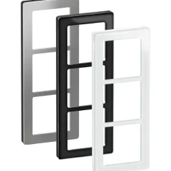 Outlet 10 stk LK Fuga Pure 66 designramme, 3 modul, Rammer|Fuga Rammer