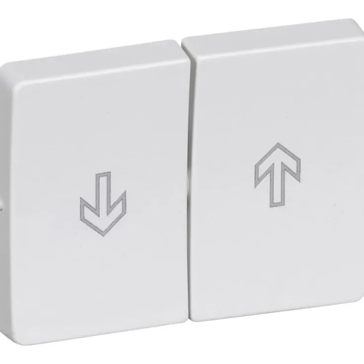 Discount 10 stk LK Opus 66 tangent for jalousiafbryder, 1 modul, hvid Tangenter & Afdækninger