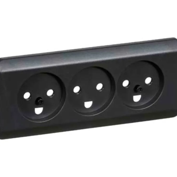 New 10 stk LK Opus 66 tangent for trippel stikkontakt, Tangenter & Afdækninger