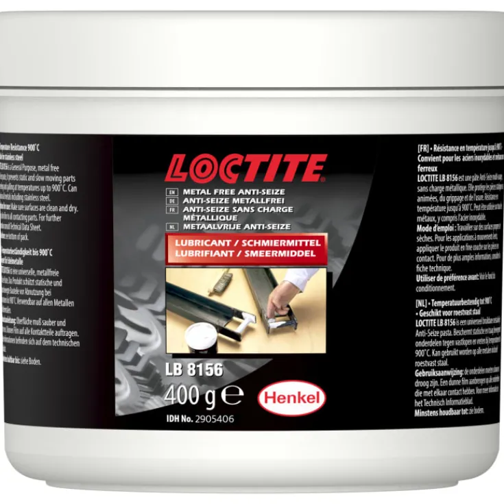 Discount 12 stk LB 8156 smøremiddel, hvid, 400g Rengøring & Affald