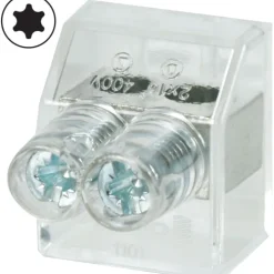 Hot 100 stk Sampro samlemuffe TX10, 2x10 mm² Samlemuffer