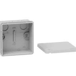 Online 5 stk Schneider Mureva forgreningsdåse, 87x87x42 mm, Samledåser