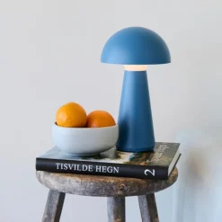 New 4 stk Sam genopladelig bordlampe, Udendørs Bordlamper|Genopladelige Lamper