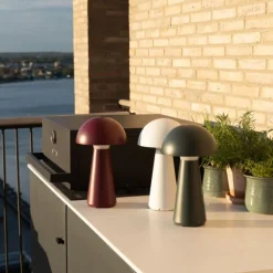 4 stk Sam genopladelig bordlampe, Udendørs Bordlamper|Genopladelige Lamper